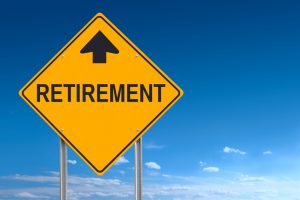 Retirement Ahead Sign
