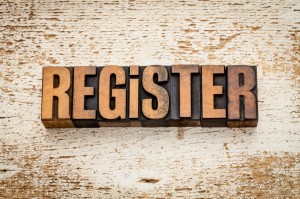 register word in wood type