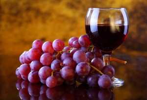 Can a small compound found in grapes...