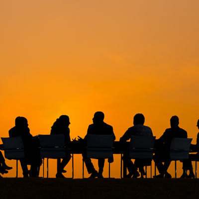 Group of Business People Meeting