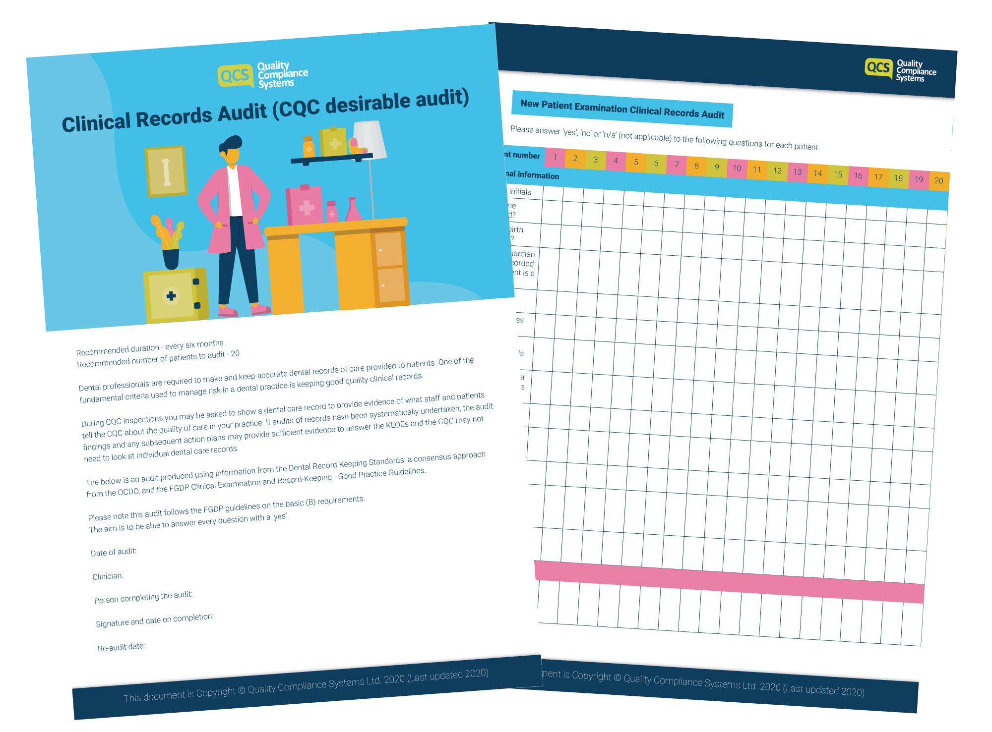 Clinical Record Audit QCS