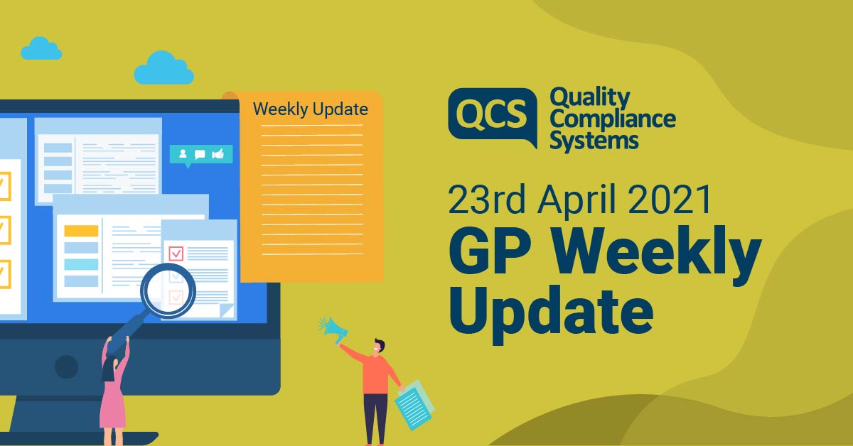 GP Weekly Update (Last update: 23.04.21) | QCS