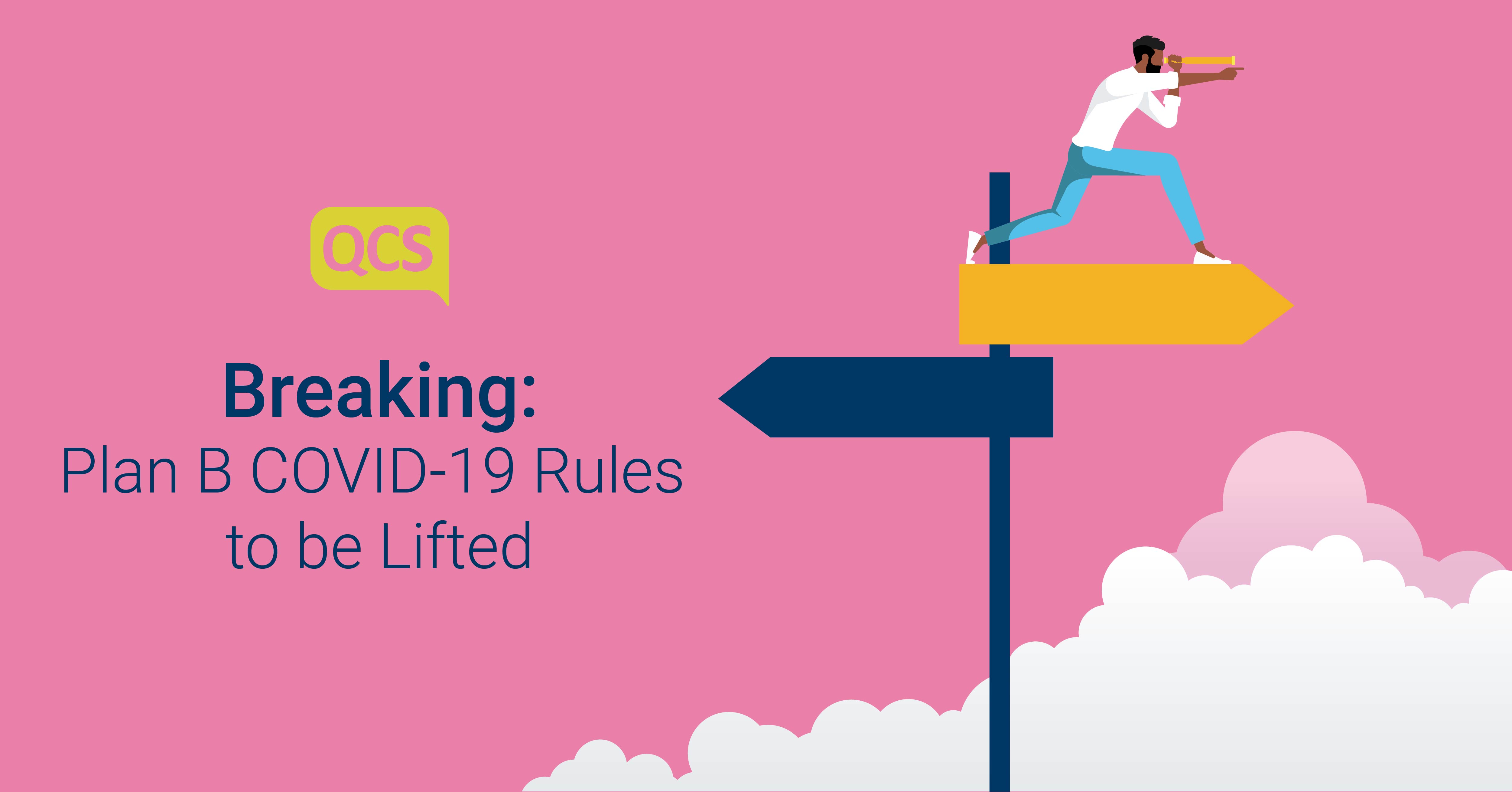 Breaking Plan B COVID19 Rules to be Lifted QCS