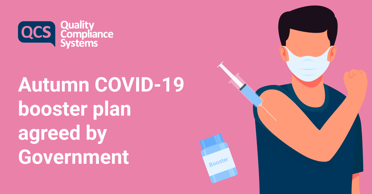 Autumn COVID19 booster plan agreed by Government QCS
