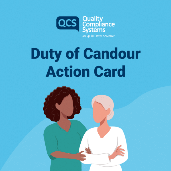 Duty of candour Action Card