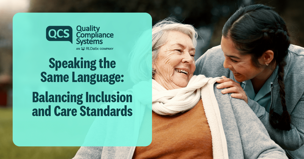 Speaking the Same Language: Balancing Inclusion and Care…